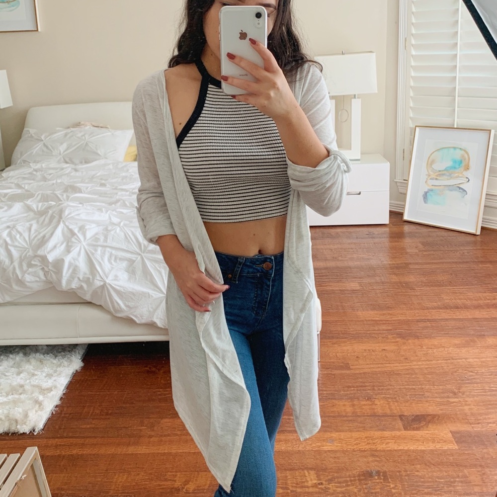 Light Gray Cardigan